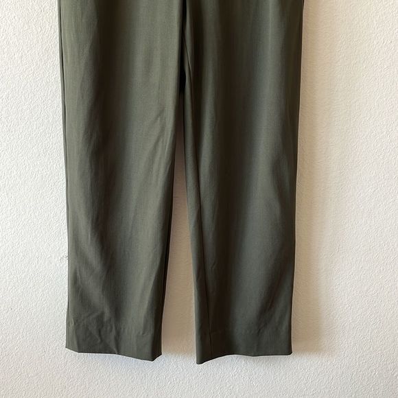 COS High Waist Cropped Lightweight Trousers - Picture 3 of 8